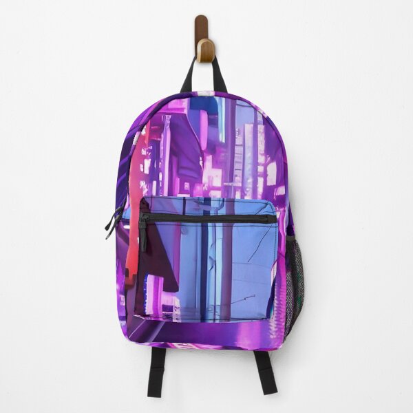 Item preview, Cyberpunk vaperwave a rainy night in Tokyo designed and sold by CattlettArt.