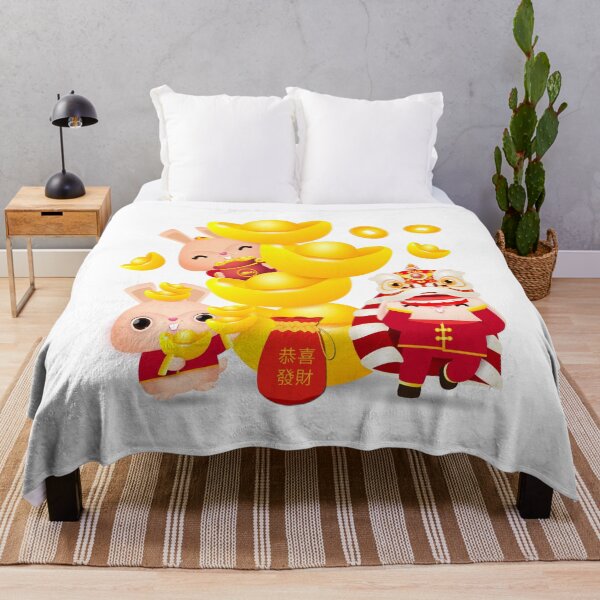 Item preview, Year of the Rabbit Chinese New Year Lucky Rabbit designed and sold by silviaol.