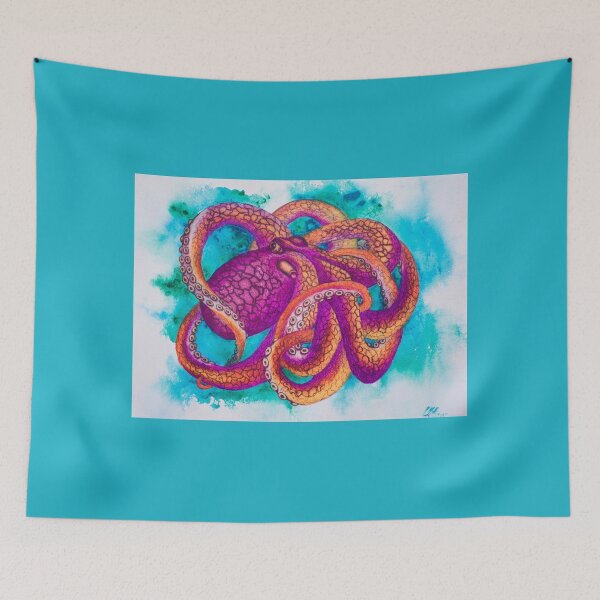 Item preview, Purple Octopus designed and sold by SchwaigerStudio.