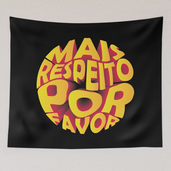 Item preview, Mais respeito por favor, frase designed and sold by GirlaineSQ.