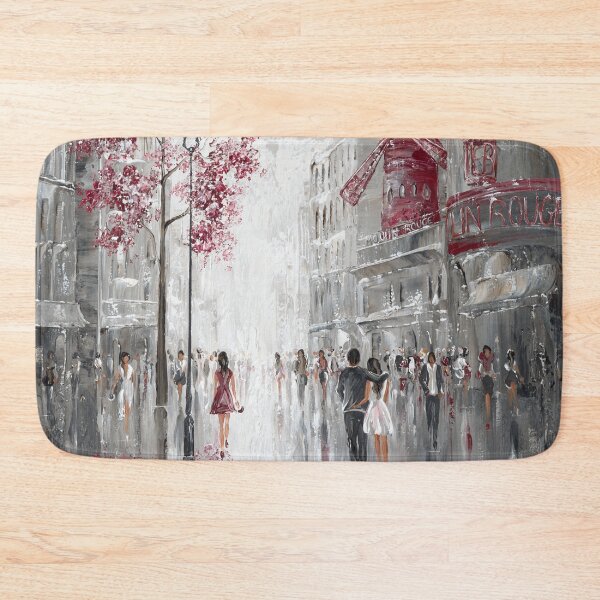Item preview, Moulin Rouge, Paris Cityscape designed and sold by BellasArtStudio.
