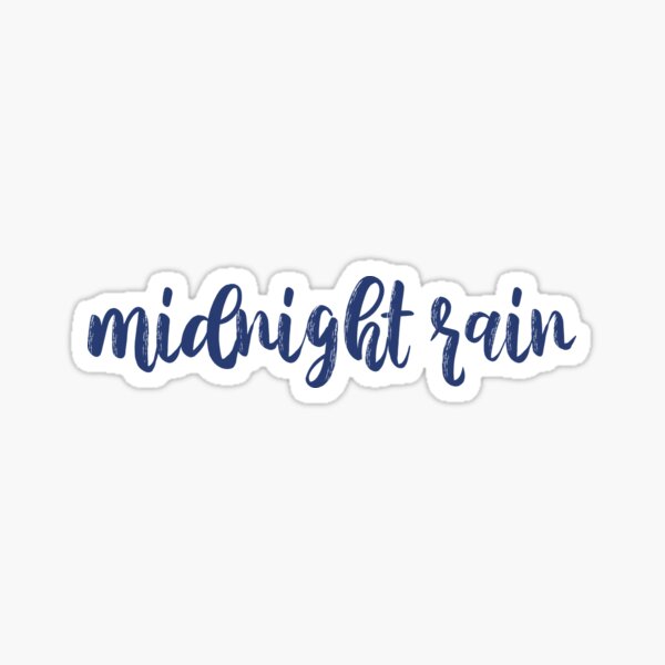 Midnight Rain Taylor Swift Sticker