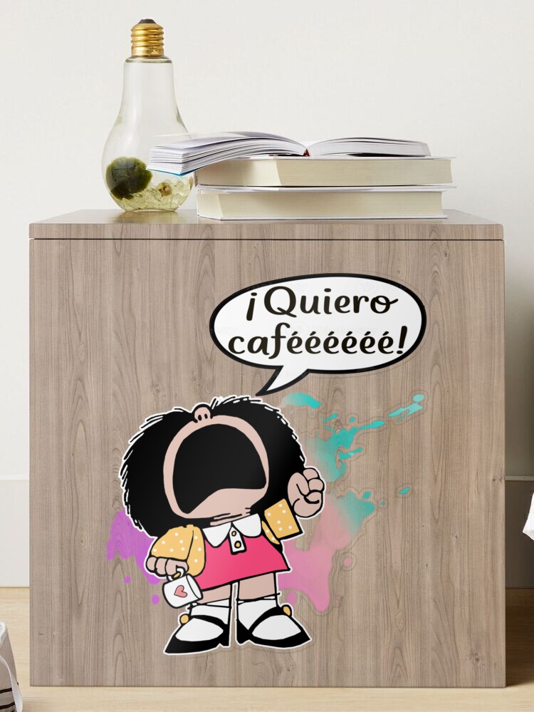 Taza Mafalda vidrio transparente