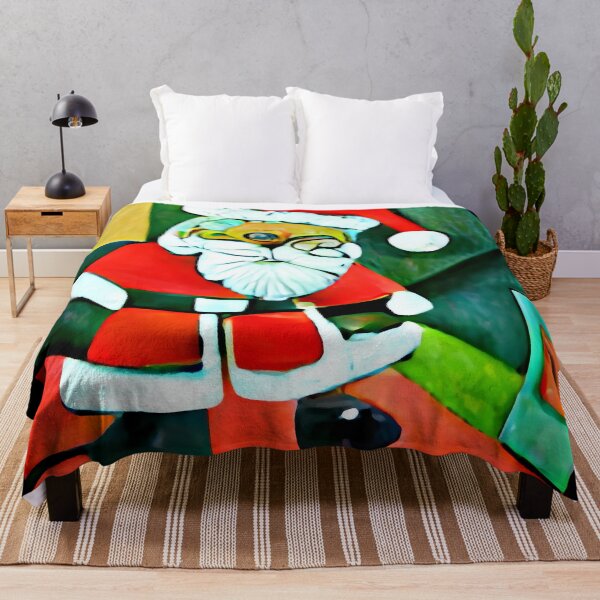 Item preview, Santa Claus in the Style of Cubism #4 designed and sold by OddUnderground.