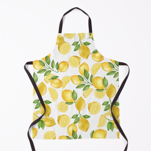 Item preview, Cute Yellow Lemon Pattern designed and sold by luckymooninc.