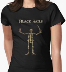 Black Sails Women's Fitted T-Shirt
