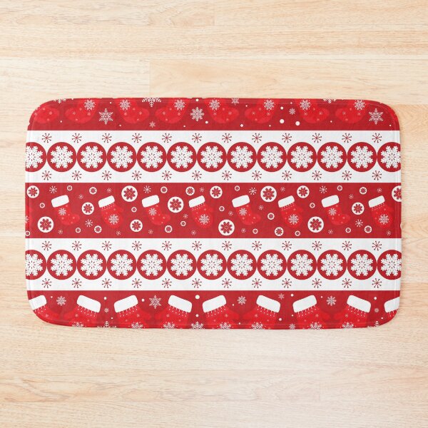 Item preview, Cute Christmas Stockings, Mittens and Snowflakes designed and sold by silviaol.