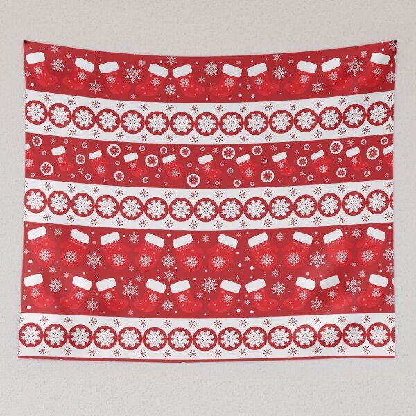 Item preview, Cute Christmas Stockings, Mittens and Snowflakes designed and sold by silviaol.