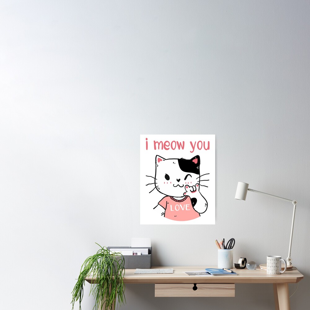 Skating' Poster, picture, metal print, paint by Hello Kitty