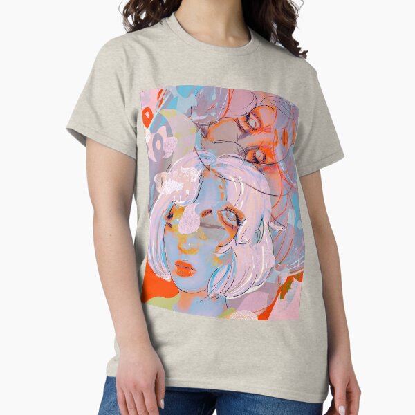 Item preview, Pink Portrait Collage  designed and sold by luckytiiger.