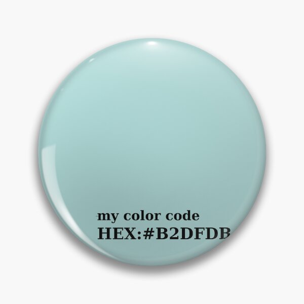 Item preview, my color code HEX:#B2DFDB designed and sold by aiartoday.