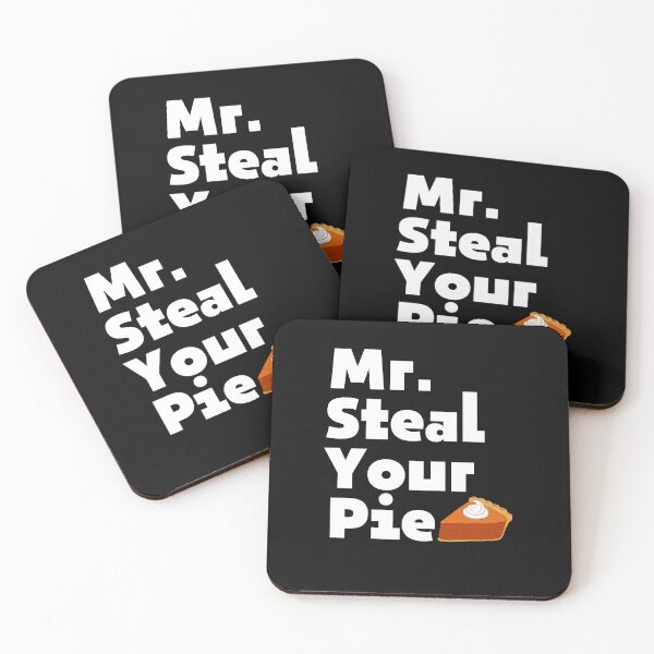 Item preview, Mr Steal Your Pie Cute Funny designed and sold by ExcitedMood.