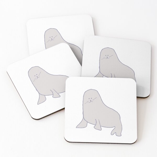 Item preview, Doodle seal | Silly illustration of a seal designed and sold by KatieCrommett.