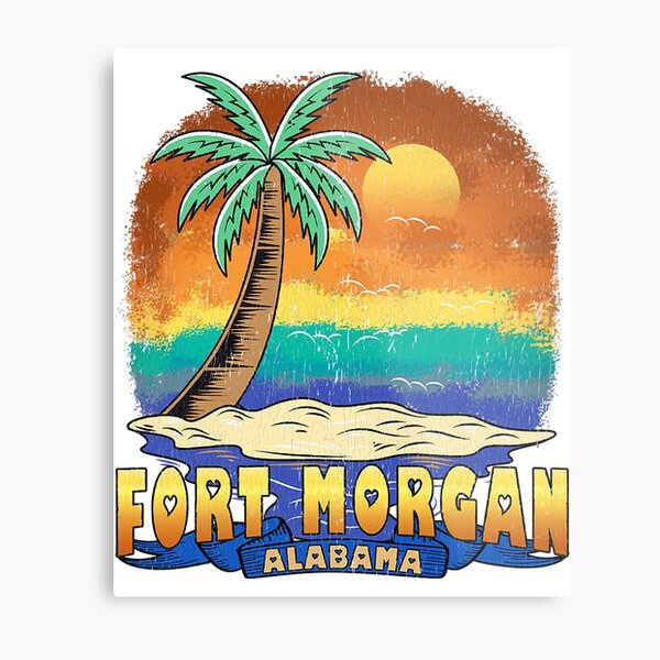 Item preview, Fort Morgan Alabama Vintage Distressed Souvenir designed and sold by JackSadowski.