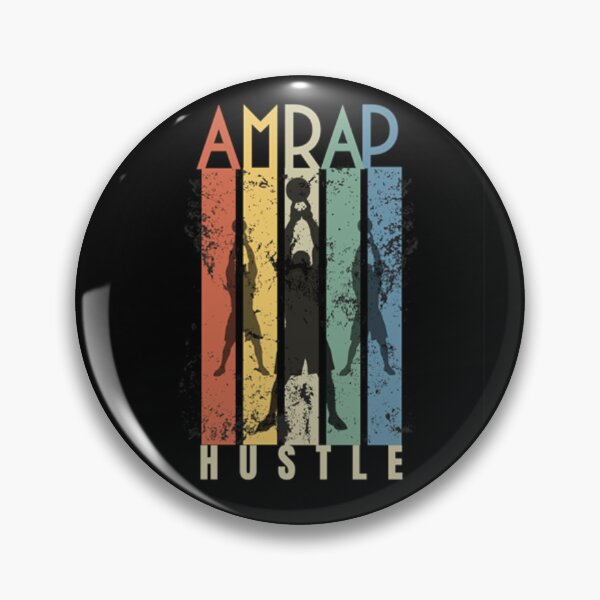 Item preview, AMRAP | Hustle | As Many Rep As Possible | Crossfit Fitness designed and sold by Desiznn.