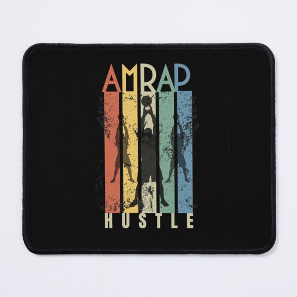 Item preview, AMRAP | Hustle | As Many Rep As Possible | Crossfit Fitness designed and sold by Desiznn.