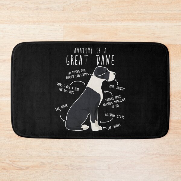 Item preview, Mantle Great Dane Dog Anatomy designed and sold by Clara Hollins.