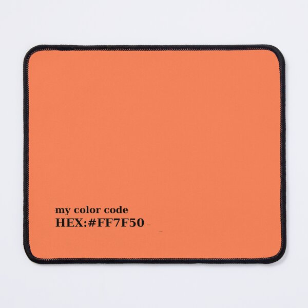 Item preview, my color code HEX:#FF7F50 designed and sold by aiartoday.