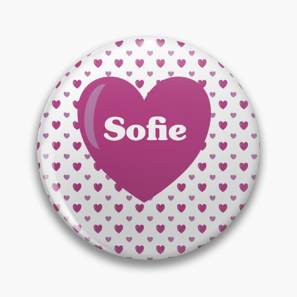 Item preview, Sofie Magenta Hearts Galore designed and sold by HalunaHappy.