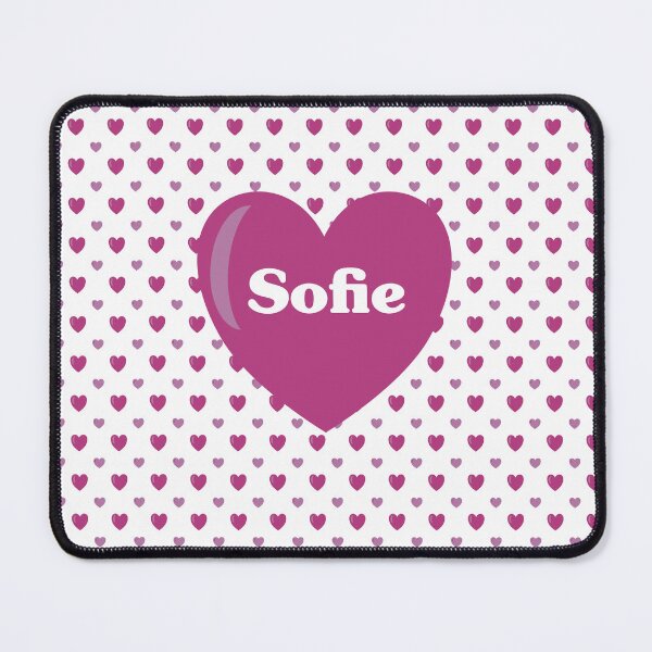 Item preview, Sofie Magenta Hearts Galore designed and sold by HalunaHappy.