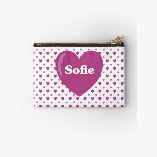Item preview, Sofie Magenta Hearts Galore designed and sold by HalunaHappy.