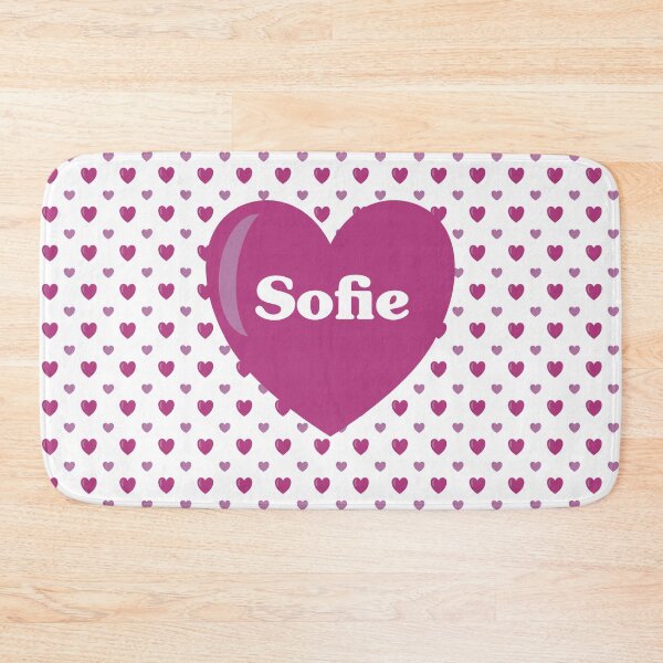 Item preview, Sofie Magenta Hearts Galore designed and sold by HalunaHappy.