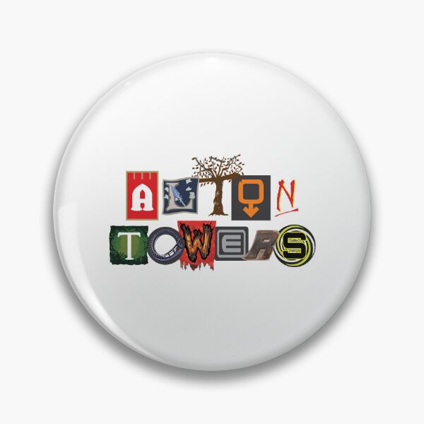 Artikelvorschau, Alton Towers-Collage-Design entworfen und verkauft von ExhaleYourPoem.