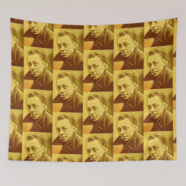 Item preview, Albert Camus Artwork | Albert Camus Portrait | Albert Camus Wall Art  designed and sold by Suyogsonar25.