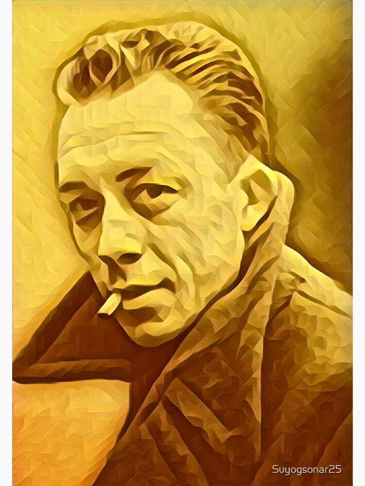 "Albert Camus Artwork Albert Camus Portrait Albert Camus Wall Art