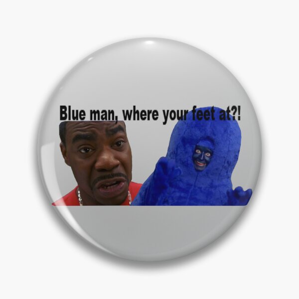 Item preview, Blue man! 30 rock sticker designed and sold by GillianOArt.