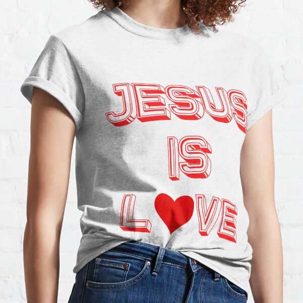 Jesus T-Posed For Our Sins V-Neck Tee Shirts