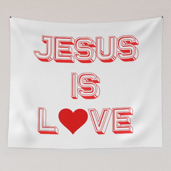 Item preview, Jesus is love | Jesus Reigns Christian | Jesus Reigns Forever designed and sold by BlessedConcepts.