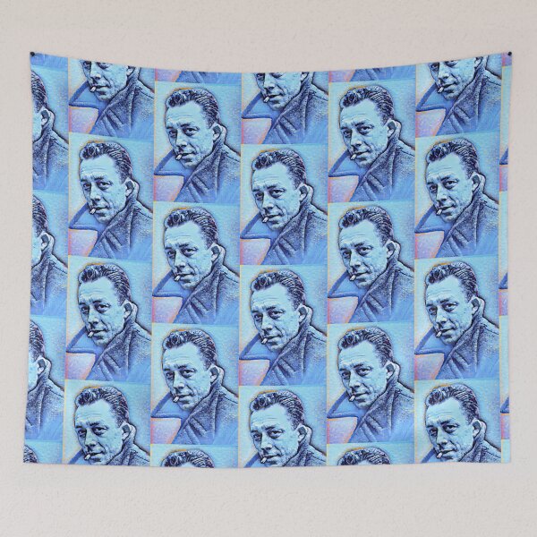 Item preview, Albert Camus Artwork | Albert Camus Portrait | Albert Camus Wall Art  designed and sold by Suyogsonar25.