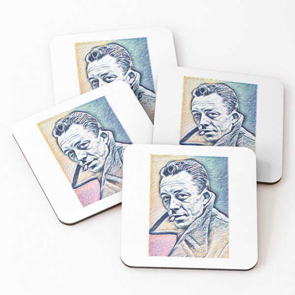 Item preview, Albert Camus Artwork | Albert Camus Portrait | Albert Camus Wall Art  designed and sold by Suyogsonar25.