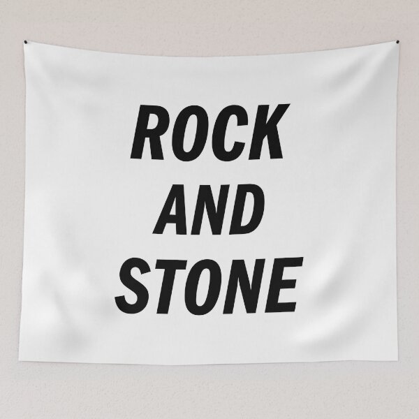 Item preview, Rock and Stone - Galactic W designed and sold by heyluckyseven.