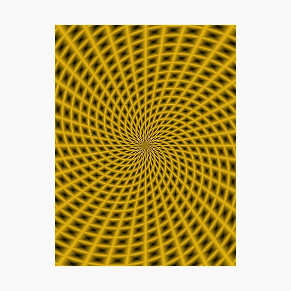 Item preview, Spiral Rays in Gold designed and sold by EyeBogglers.