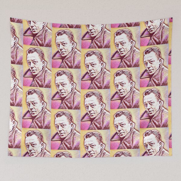 Item preview, Albert Camus Artwork | Albert Camus Portrait | Albert Camus Wall Art  designed and sold by Suyogsonar25.