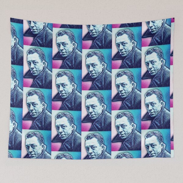 Item preview, Albert Camus Artwork | Albert Camus Portrait | Albert Camus Wall Art  designed and sold by Suyogsonar25.