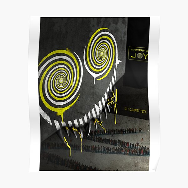"The Smiler Alton Towers Ministry of joy have taken" Poster for Sale by