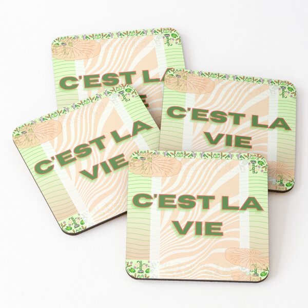 Item preview, C'est la vie graphic designed and sold by ZeefyDesigns.