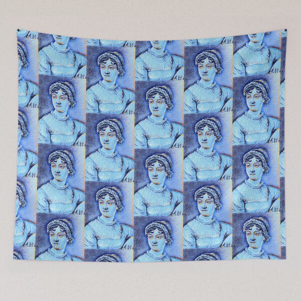 Item preview, Jane Austen Artwork | Jane Austen Portrait | Jane Austen Wall Art  designed and sold by Suyogsonar25.