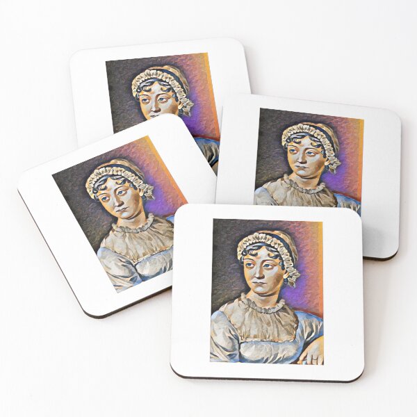 Item preview, Jane Austen Artwork | Jane Austen Portrait | Jane Austen Wall Art  designed and sold by Suyogsonar25.