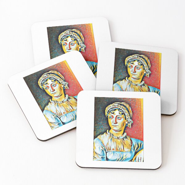 Item preview, Jane Austen Artwork | Jane Austen Portrait | Jane Austen Wall Art  designed and sold by Suyogsonar25.
