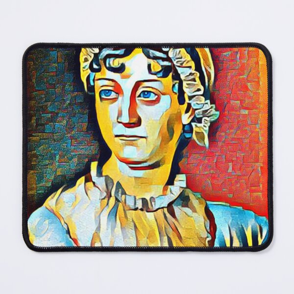 Item preview, Jane Austen Artwork | Jane Austen Portrait | Jane Austen Wall Art designed and sold by Suyogsonar25.