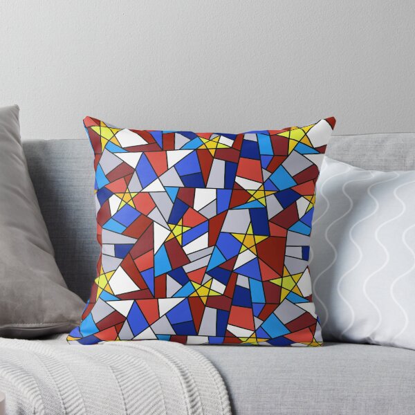 Item preview, Acadian Flag Mosaïc designed and sold by ColoursOfFrance.