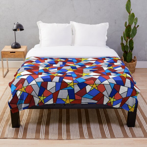 Item preview, Acadian Flag Mosaïc designed and sold by ColoursOfFrance.