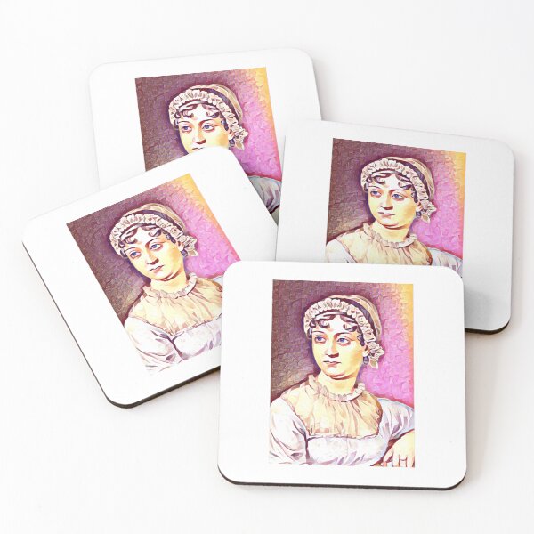 Item preview, Jane Austen Artwork | Jane Austen Portrait | Jane Austen Wall Art  designed and sold by Suyogsonar25.