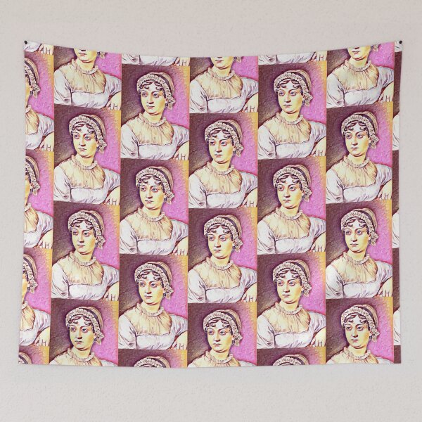 Item preview, Jane Austen Artwork | Jane Austen Portrait | Jane Austen Wall Art  designed and sold by Suyogsonar25.