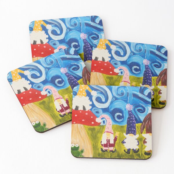 Item preview, 4 Gnomes designed and sold by Maureen Zaharie.