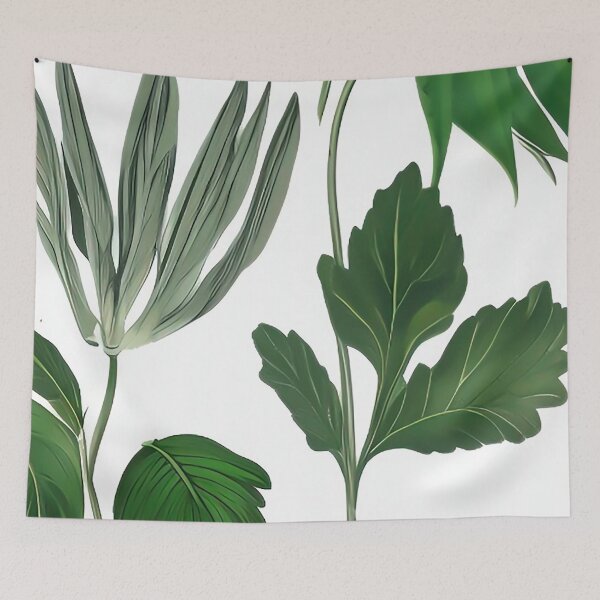 Item preview, Boho art a botanical print of nature simple clean minimal bohemian designed and sold by CattlettArt.